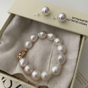 14k gold filled edison pearl bracelet