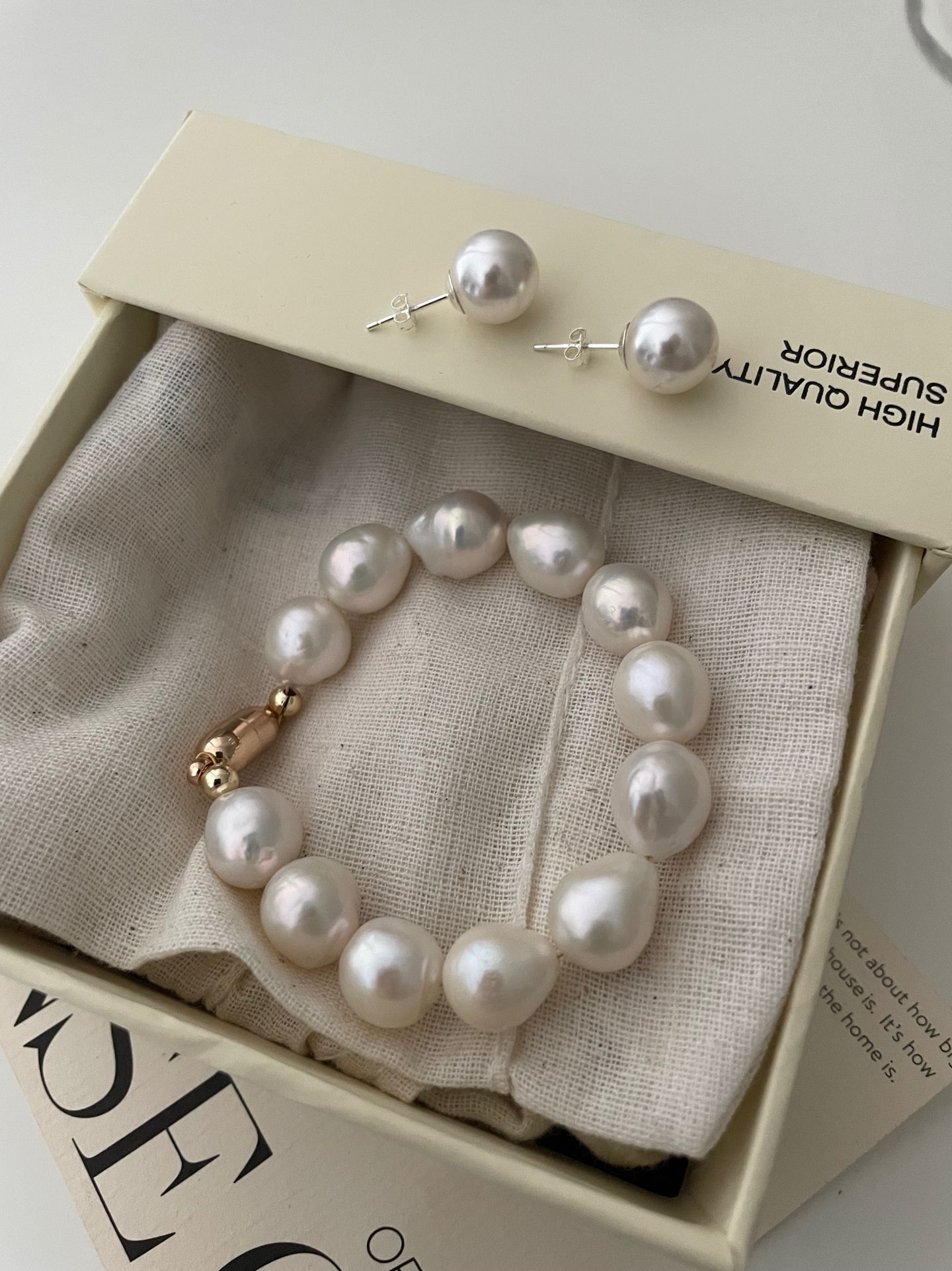 14k gold filled edison pearl bracelet 14k gold filled edison pearl bracelet