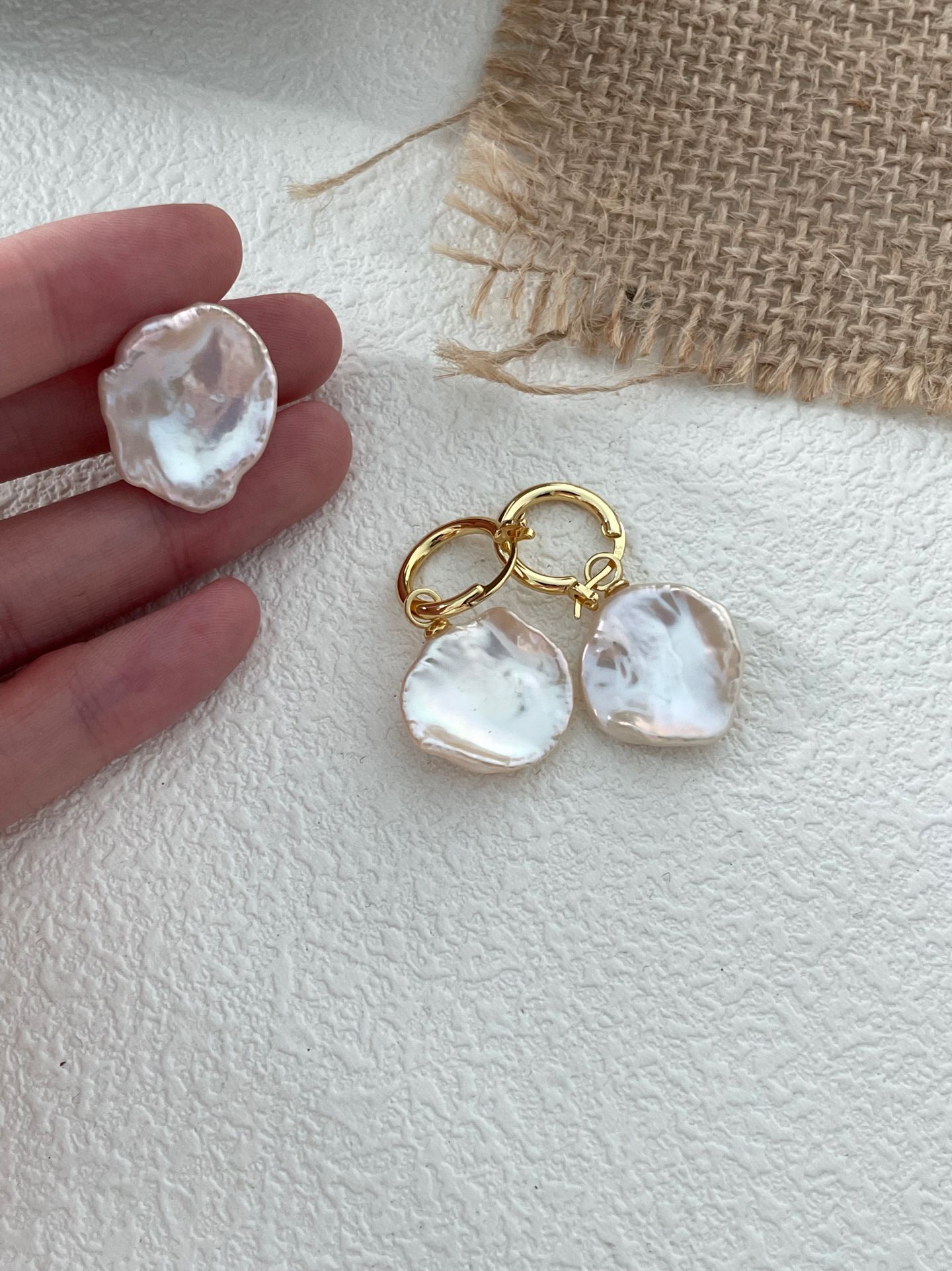 sterling silver petal pearl ring sterling silver petal pearl ring